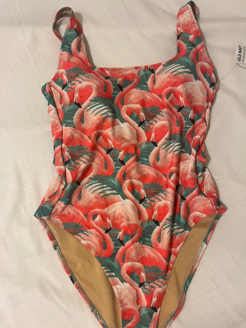 NWT Old Navy flamingo swimsuit